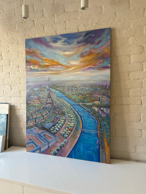 The Seine River in Paris