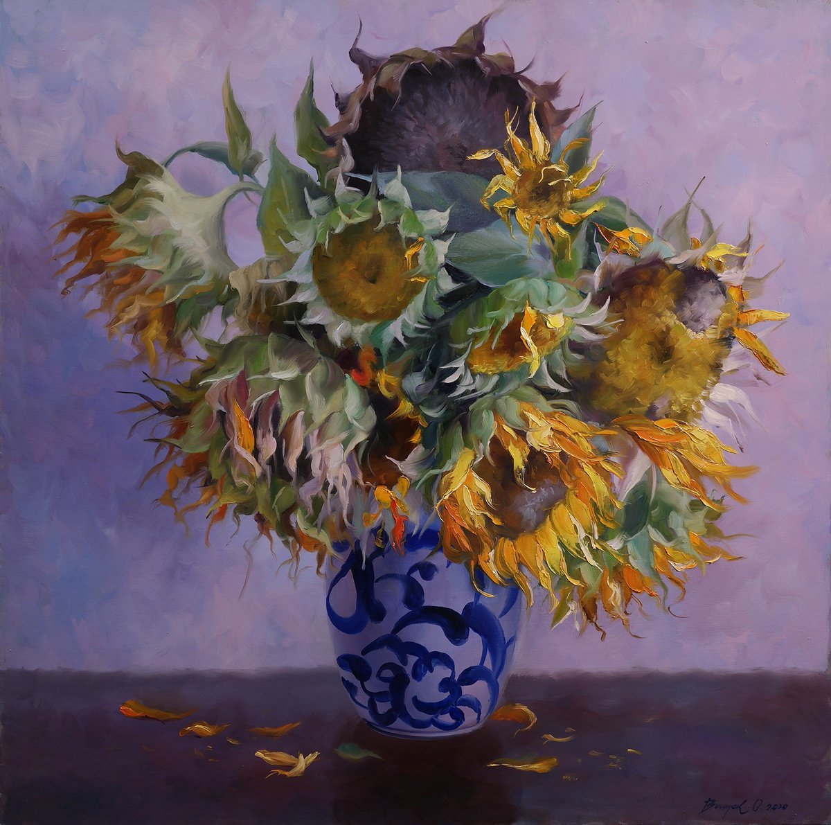 Sunflowers by Lena Vylusk