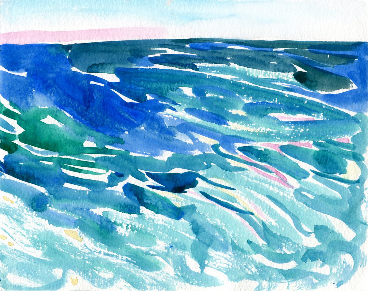Seascape. Mediterranean Series #1 by Daria Galinski