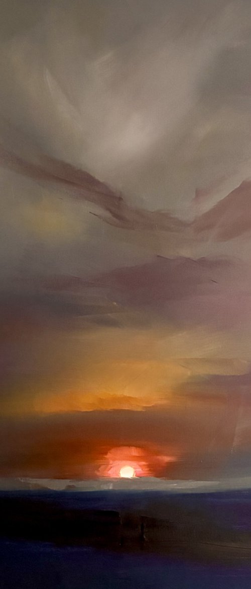 As the night comes in by Francesca Currie