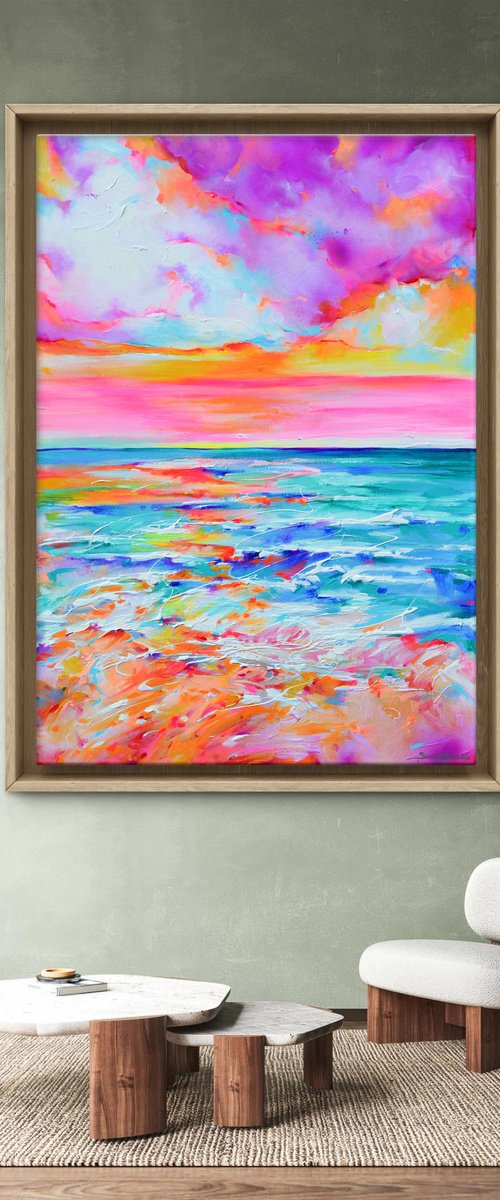 Colorful Temporal Tides by Soos Roxana Gabriela