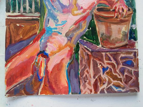 In the Shade of Rose Garden
