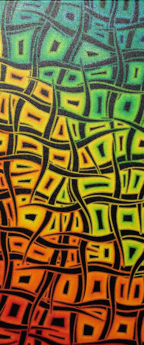 Movements of colors by Jonathan Pradillon