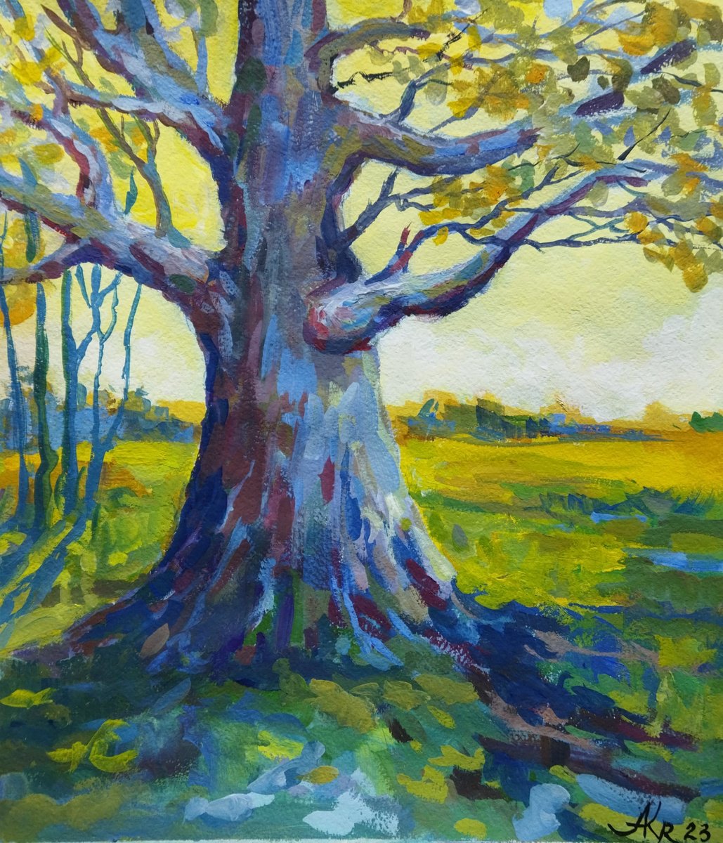 Old Oak by Ann Krasikova