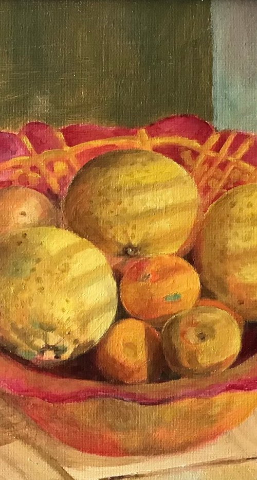 Oranges on the Table by Joseph Roache