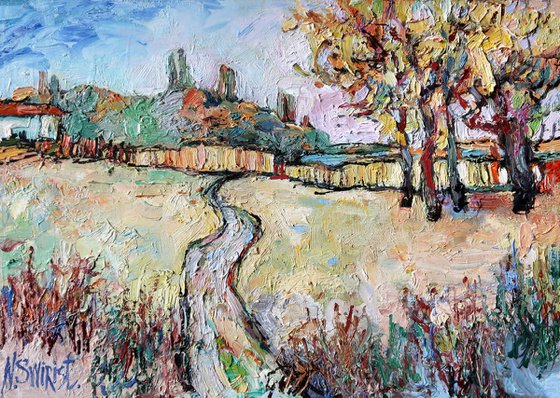 Autumn road.