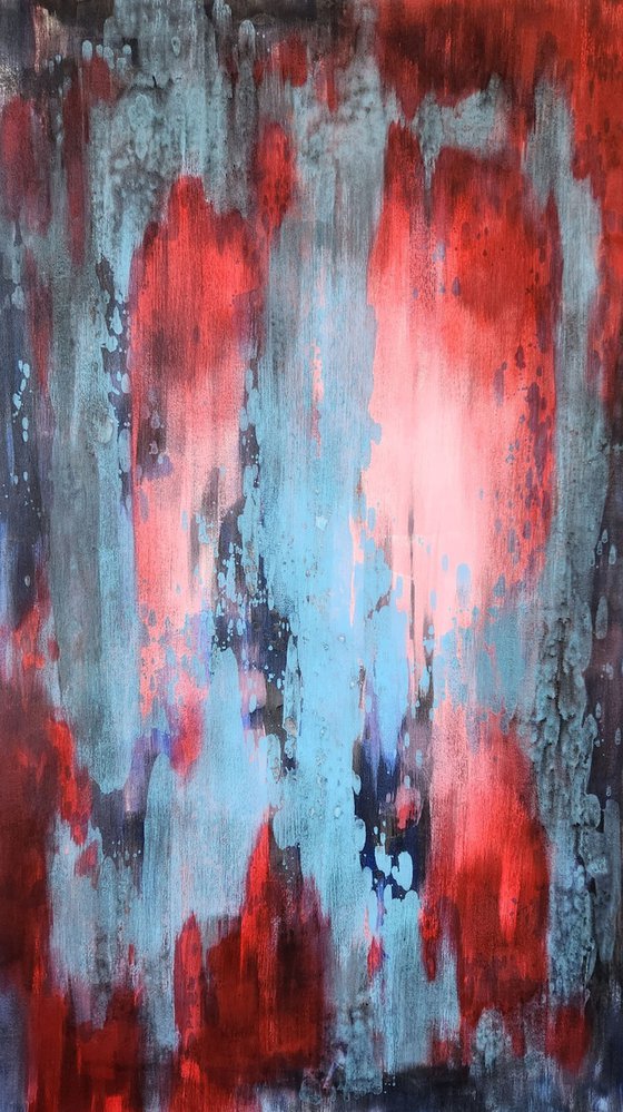 REFLECTION I - Contemporary Abstract Painting