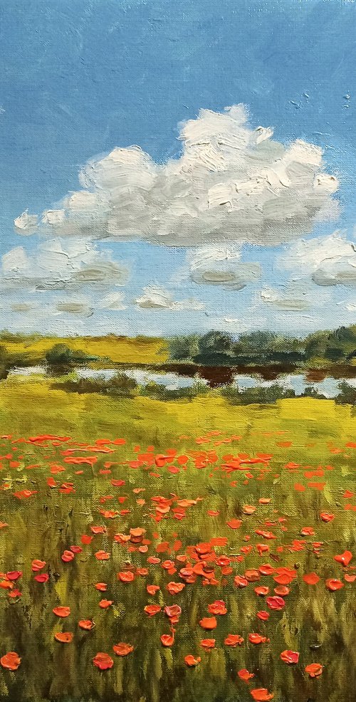 Ukrainian landscape by Oleh Rak