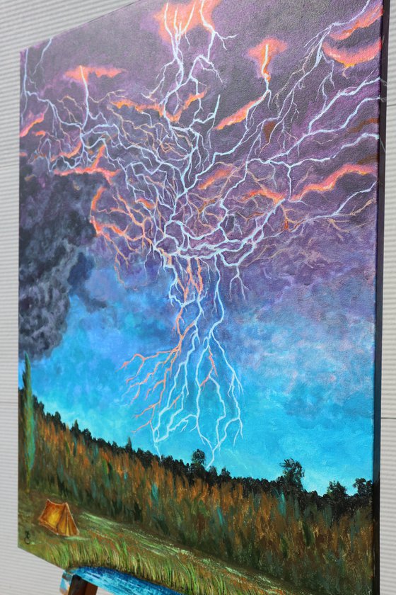 Tango of Lightning, 60*80