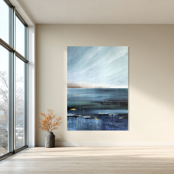 Celestial Drift Over Deep Waters