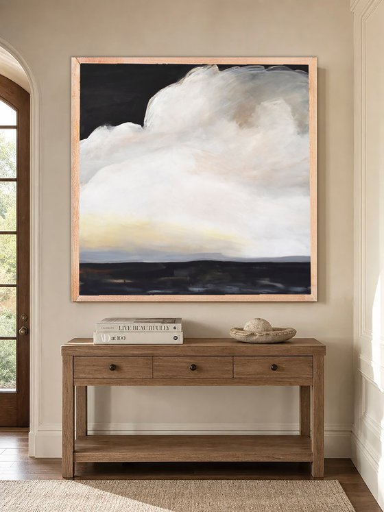 Landscape with clouds