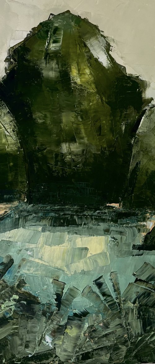 Tropical mountain Lagoon by Daniela Nocito