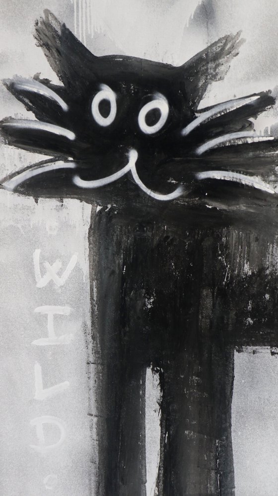 BLACK CAT 130x210cm