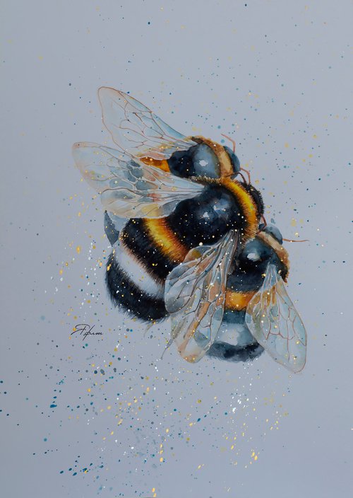 Bumblebee trio by Yafit Moshensky