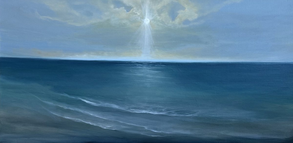 Moonstone By Tamara Bettencourt, 24 X 12, Artwork For Sale On Artfinder