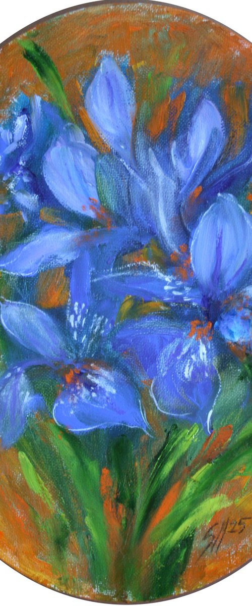 Irises by Salana Art / Svetlana Samovarova