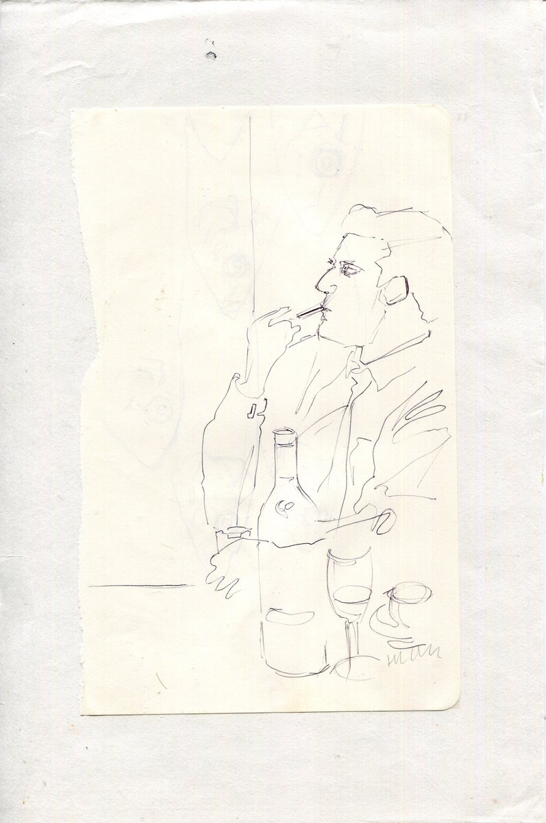 Don Draper from Mad Men sketch by Hannah Clark