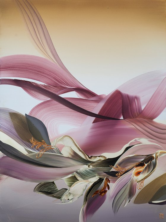 Blushing Canopy Diptych