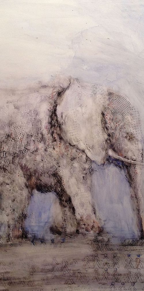 Walking Elephant by Alicia Rothman