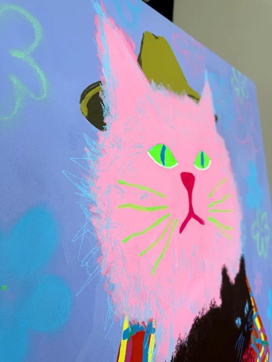 Pink Cat