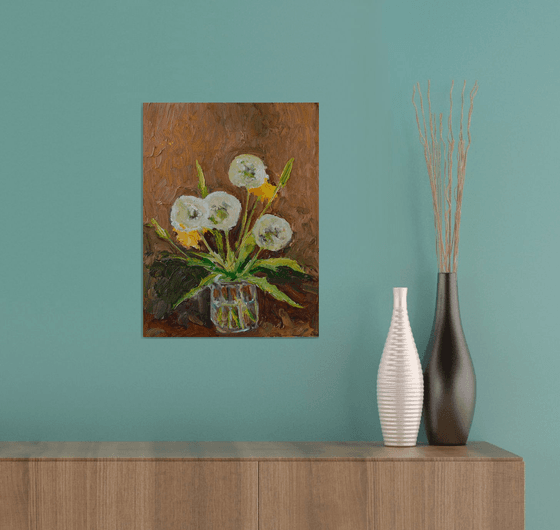 Dandelions in te Glass