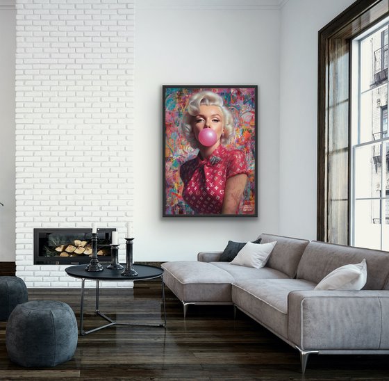 Marilyn Monroe in Red