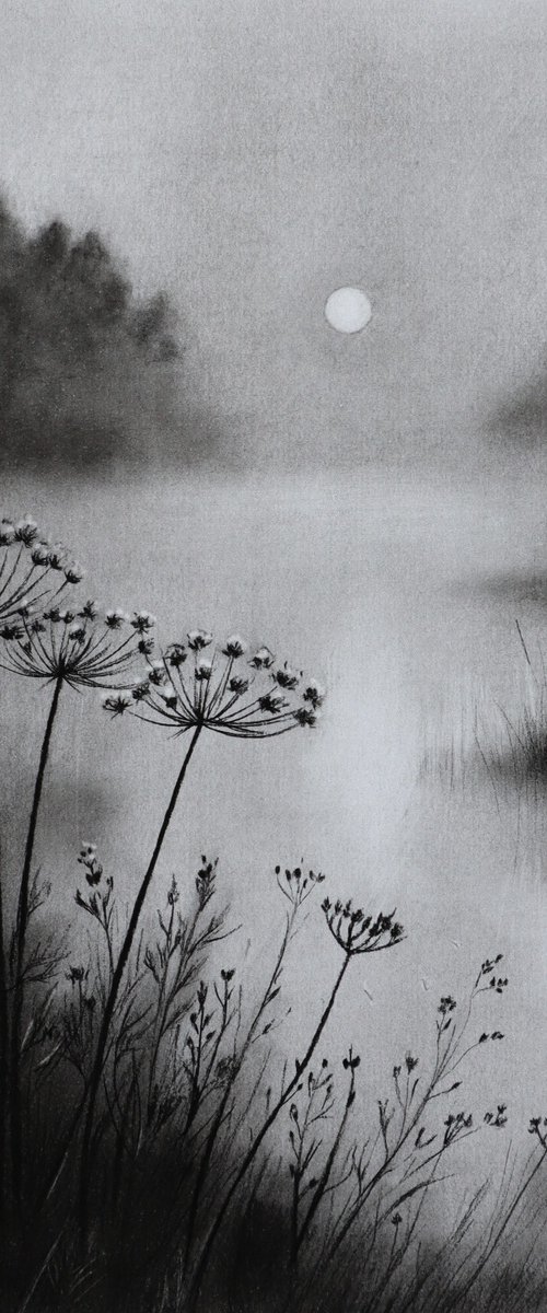 Landscape Drawing No. 1 by Mariam Darchiashvili