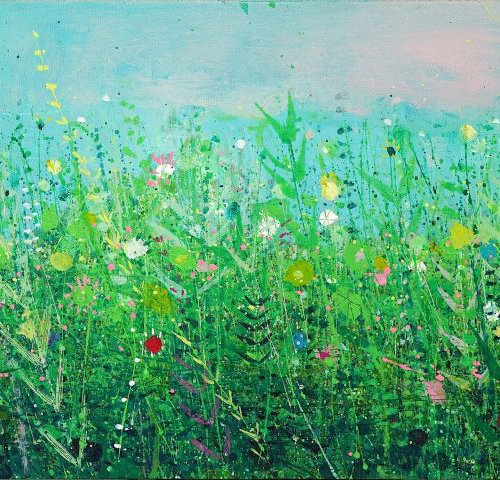 Green Spring Landscape by Sandy Dooley