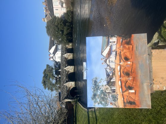 Town Bridge in Christchurch