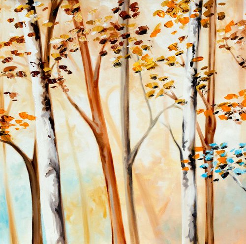 Birch Forest 11 by Madhav Singh