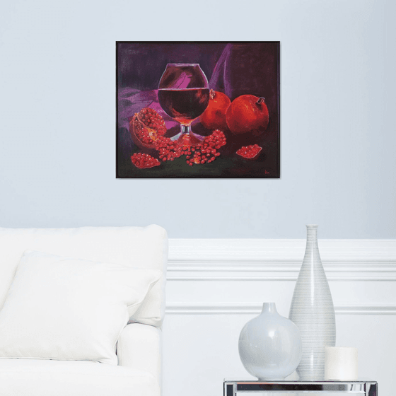 Гранаты и вино