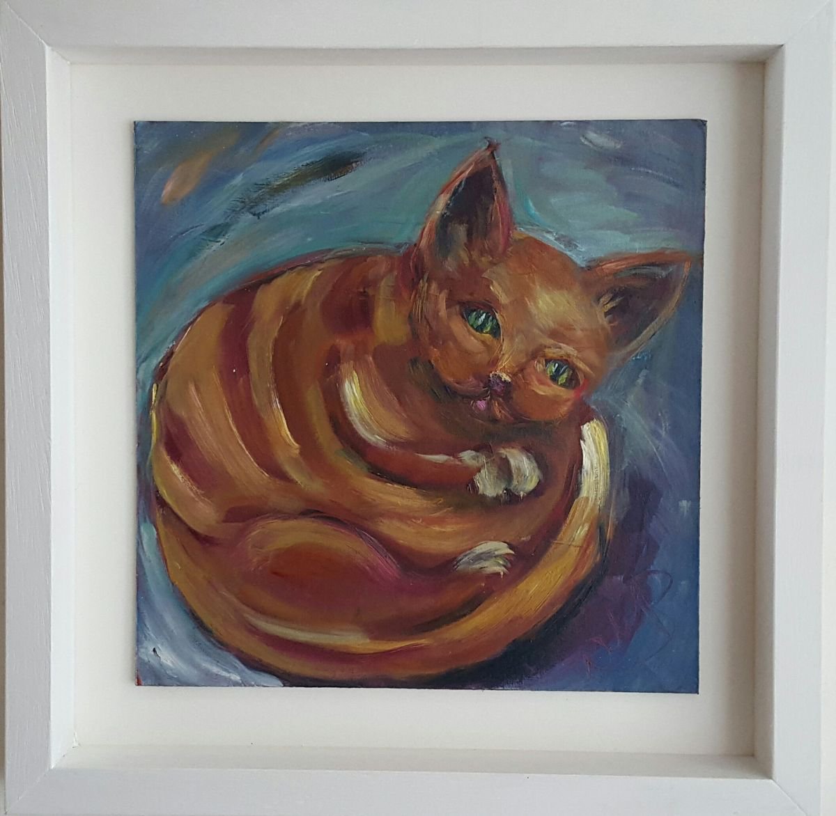 Cat Naps - FREE SHIPPING by Niki Purcell - Irish Landscape Painting