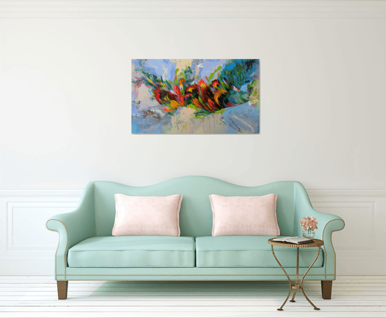 Summer Melody, LARGE Painting
