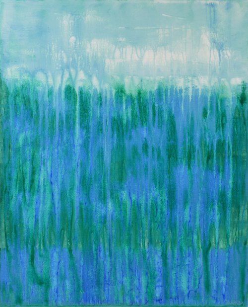 Wetland - Featured Painting by Carney