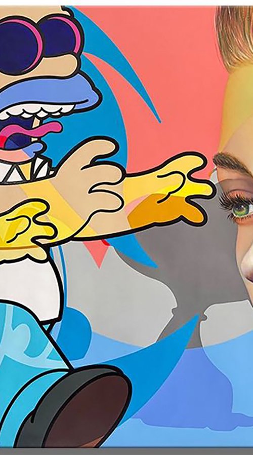 The Simpsons and the Muse by Gardani Art