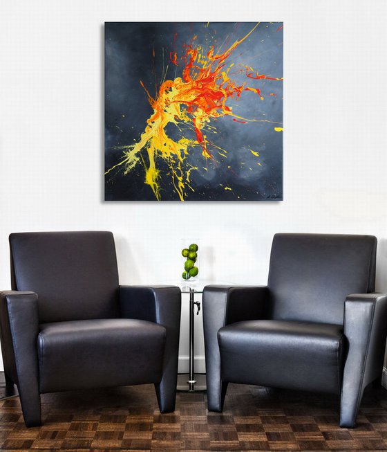 Wildfire (Spirits Of Skies 064169) (80 x 80 cm) XXL (32 x 32 inches)