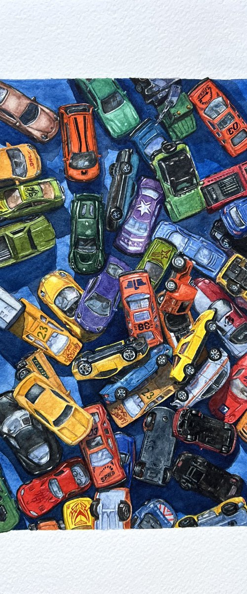 Little cars, big dreams by Krystyna Szczepanowski