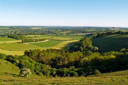 The Meon Valley in Spring Time by Alex Cassels