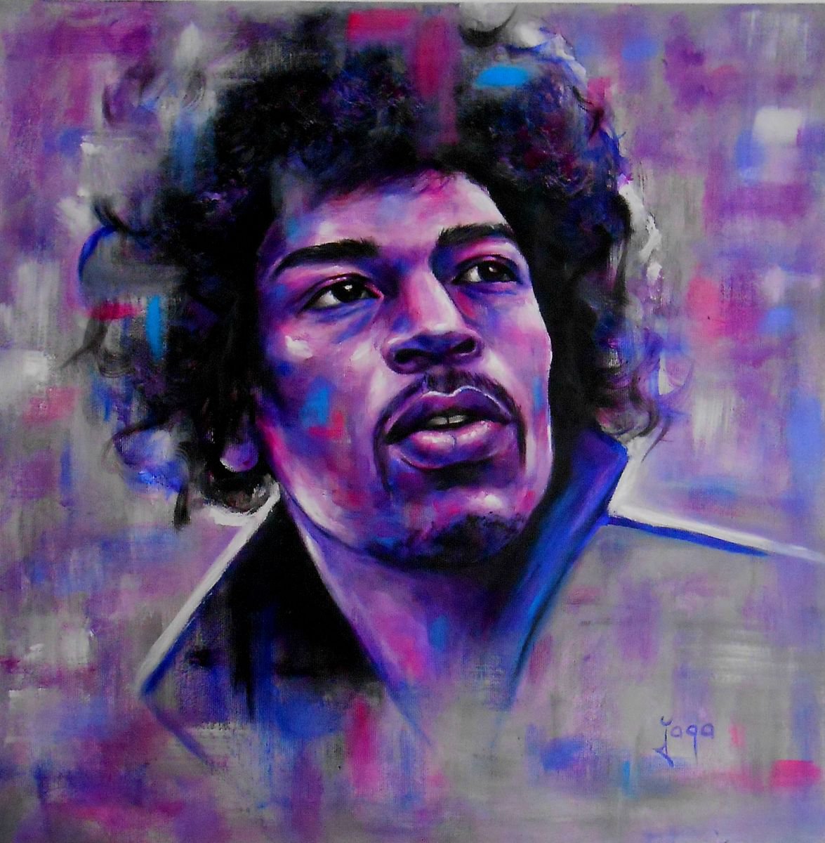 Jimi Hendrix by Jaga