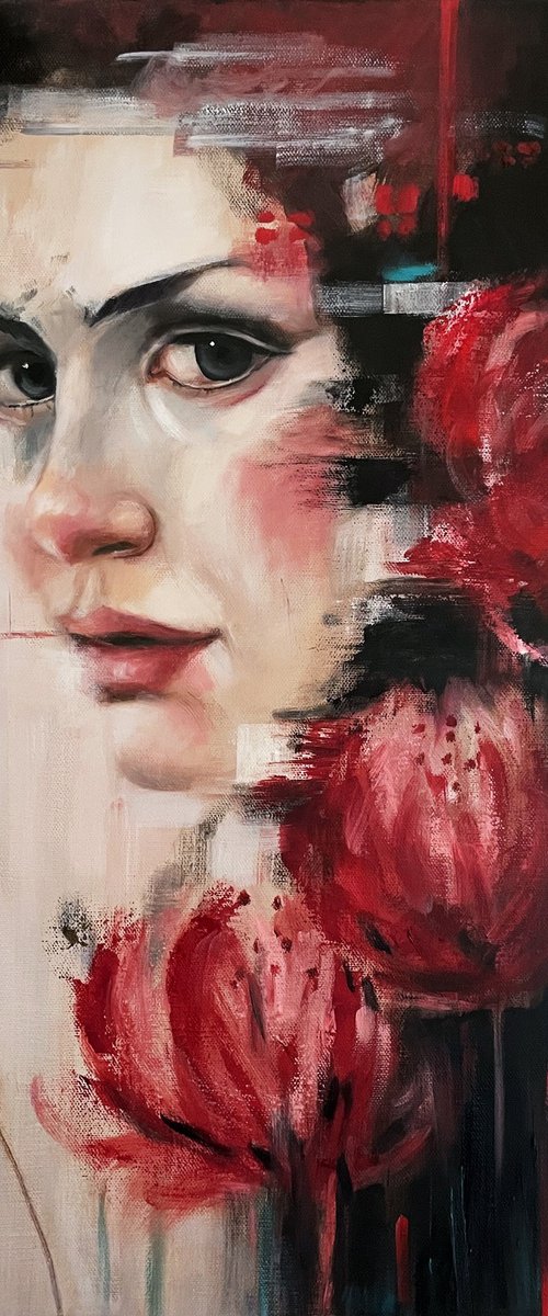 Face in Transition by Maria Romano