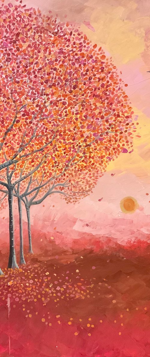 Autumn Landscape by Mary Stubberfield