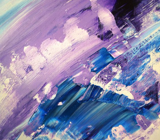 Violet And Blue Abstraction...XL 1