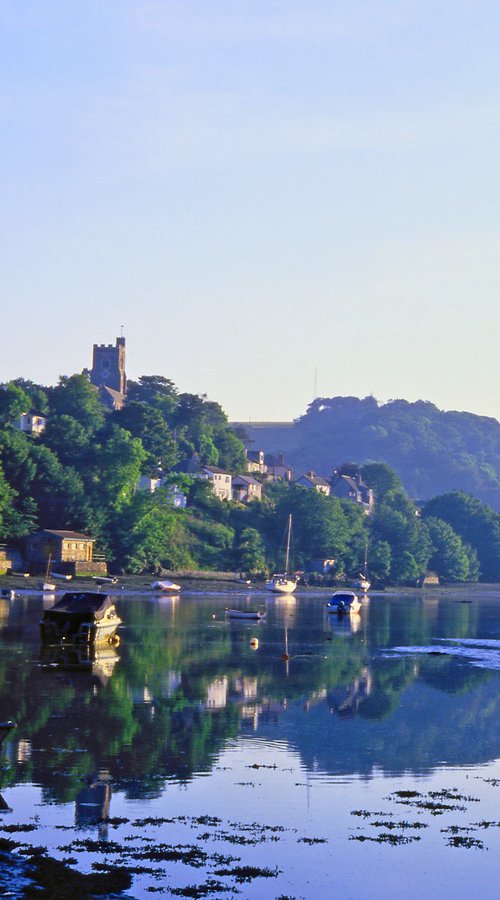 L'Heure Bleue at Noss Mayo by Alex Cassels