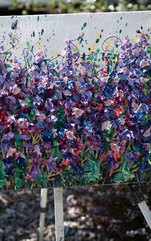 Plum Blossom Mixed Media by Lena Owens