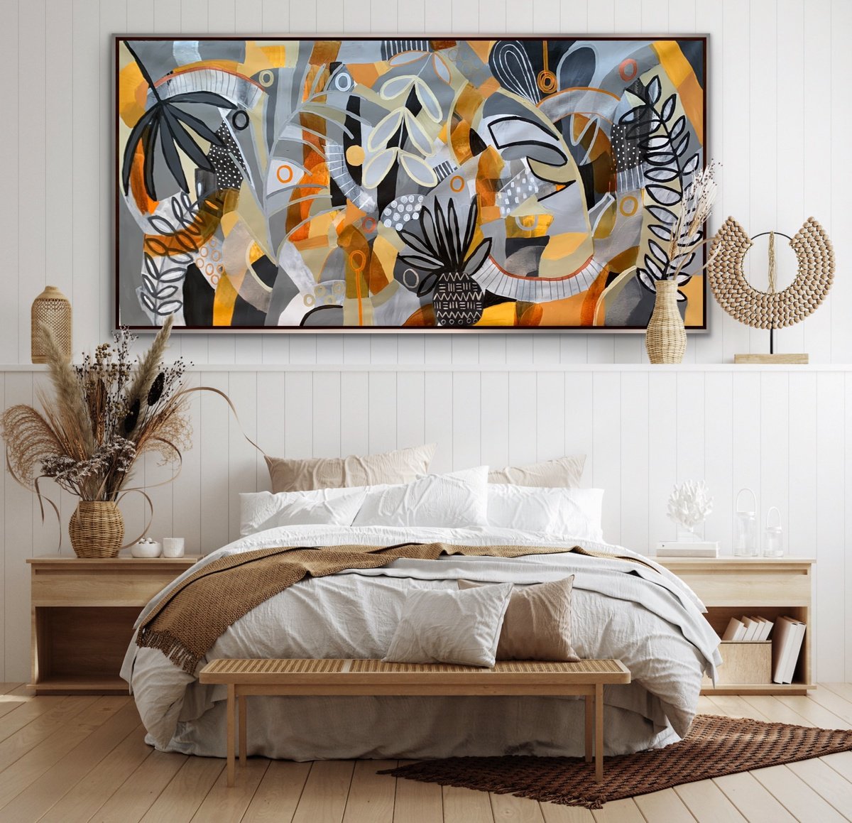 Like Wildflowers By Rashna Hackett, 72 X 36, Artwork For Sale On Artfinder