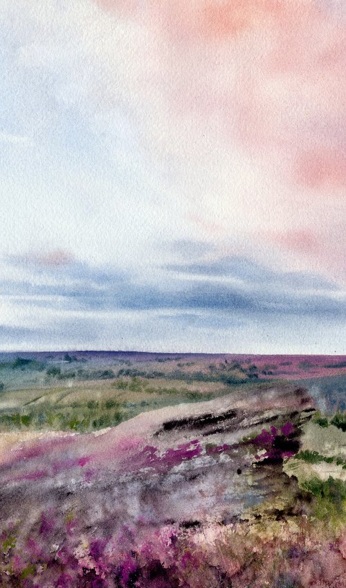 Landscape painting by Tetiana Koda