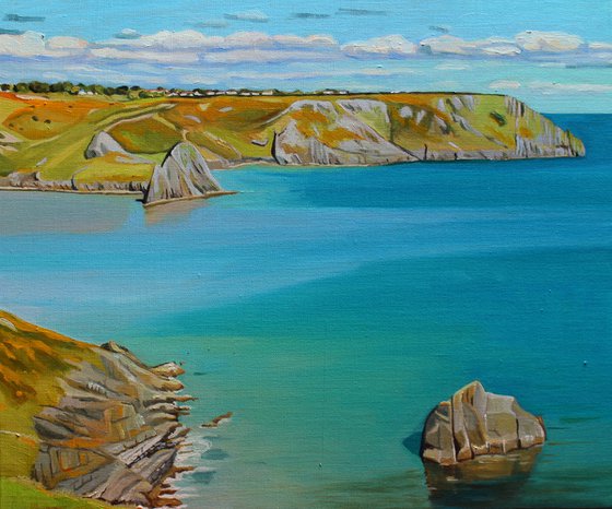 Spring Tide, Three Cliff Bay (Gower)
