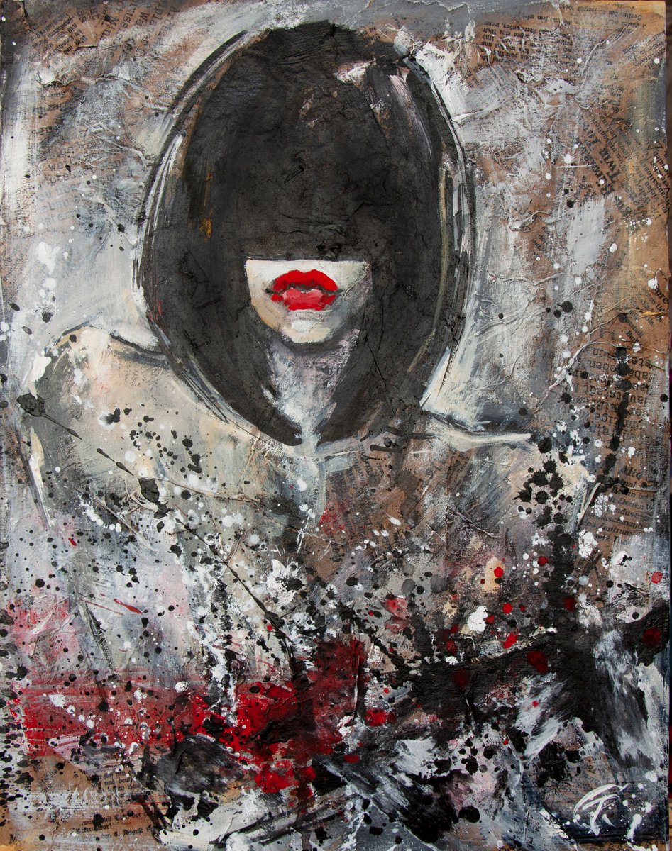 Red lips by Rina Gerdt