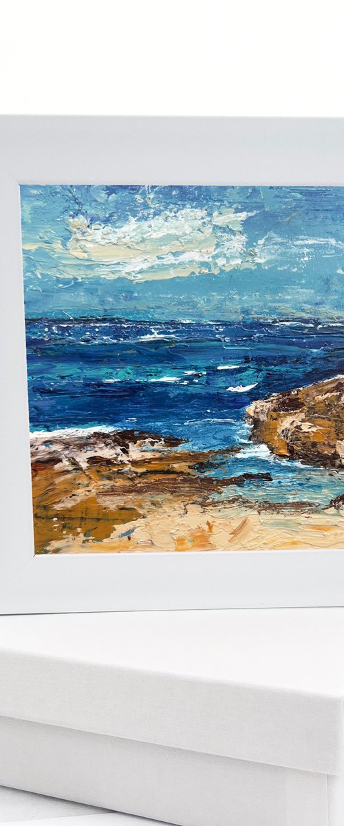 Where The Sea Breaks by KM Arts