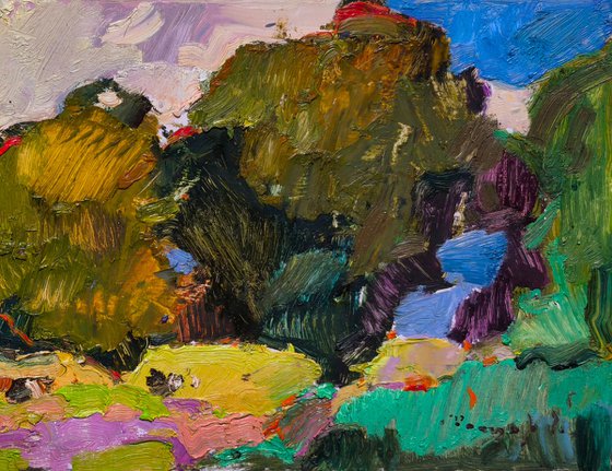 Landscape With Cows